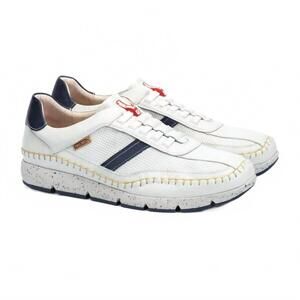 NEW PIKOLINOS men's fuencarral sneaker in espuma white